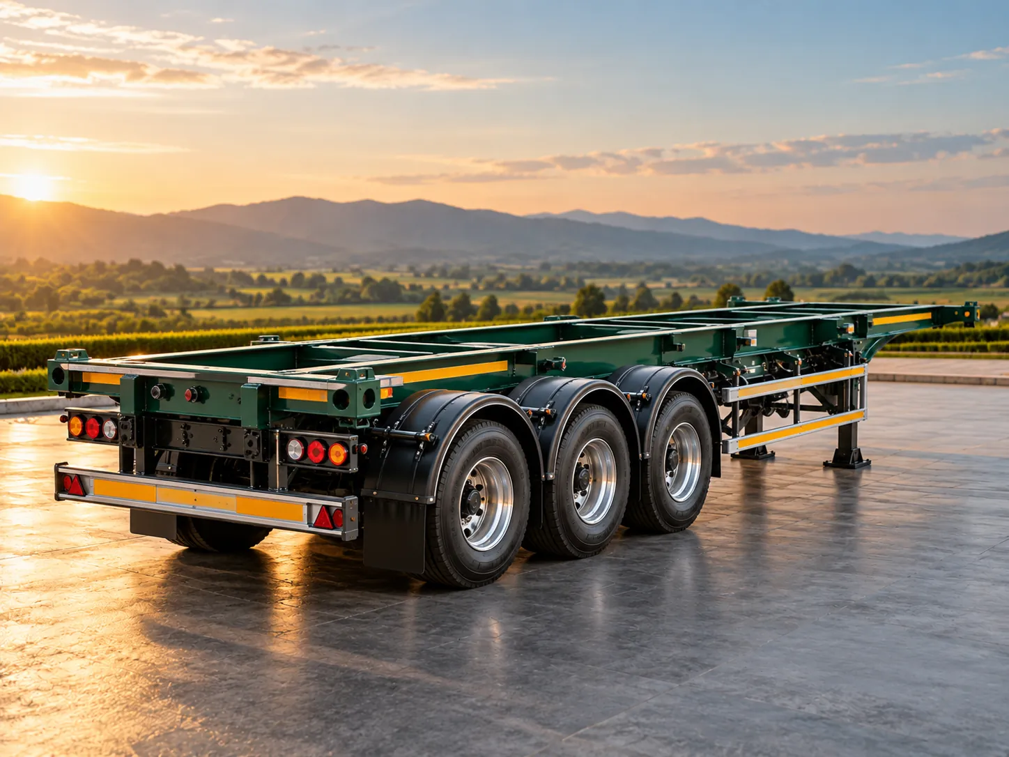 Illustrative chassis unit offered for rental enquiries